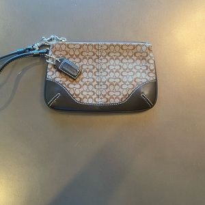 Coach wristlet